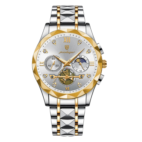 Montre de Luxe White Gold