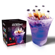 Seaux avec lumière LED