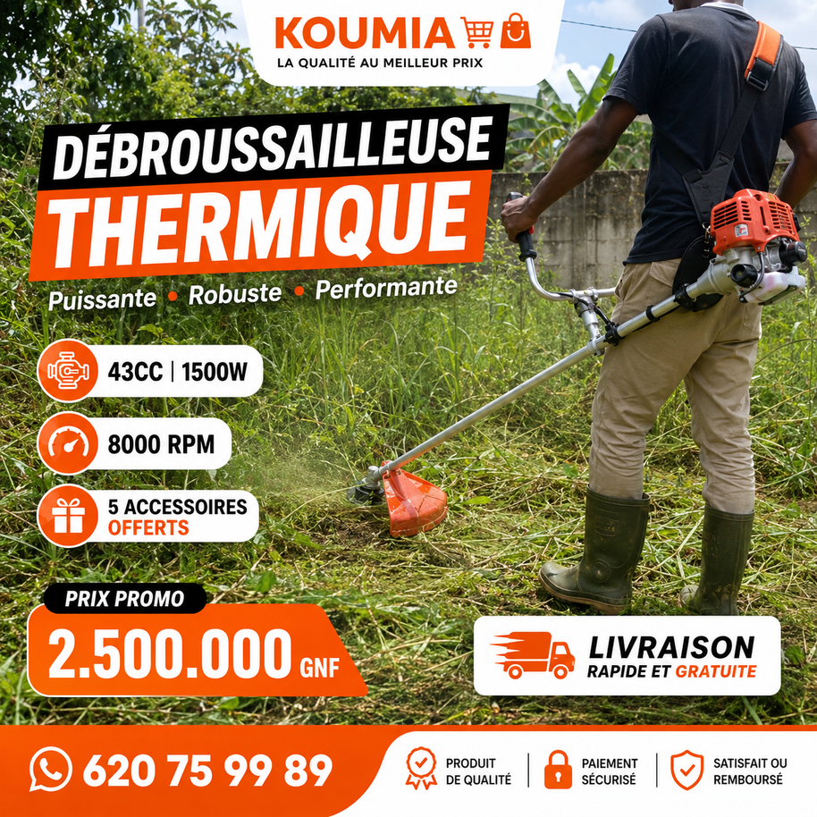 Débroussailleuse Thermique