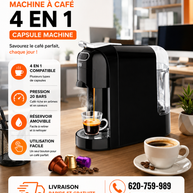 Machine à café 4 en 1
