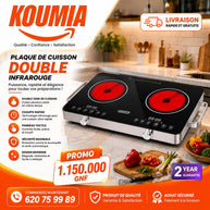 Plaque de cuisson 2 en 1