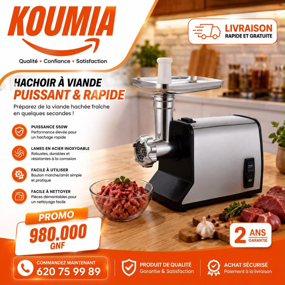 Hâchoir à viande | koumia
