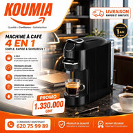 Machine à café 4 en 1 | Koumia
