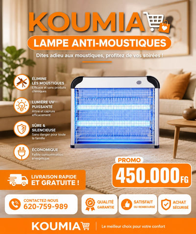Lampe anti-moustiques