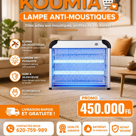 Lampe anti-moustiques