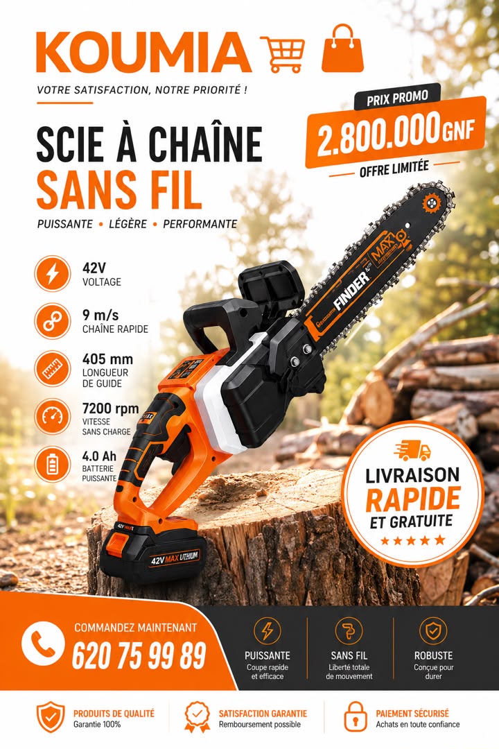 Scie à chine sans fil
