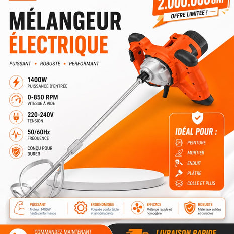 Mélangeur electrique