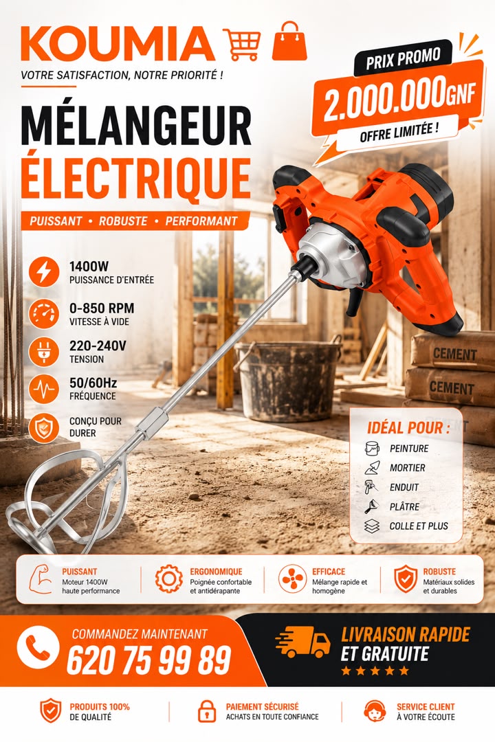 Mélangeur electrique