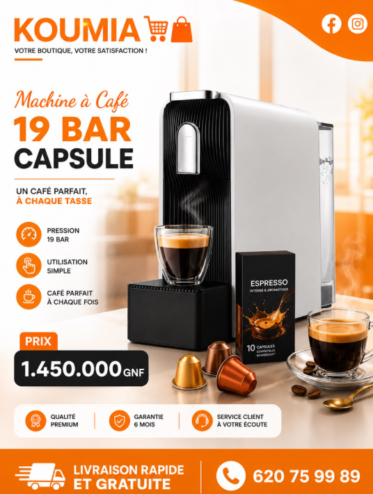Machine café capsule
