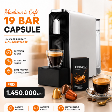 Machine café capsule